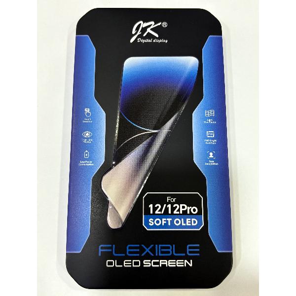 Pantalla lcd iPhone 12 A2403 A2172 A2402 A2404 12 PRO A2407 A2341 A2406 A2408 JK SOFT OLED mas tactil negro IC inte