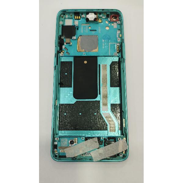 Pantalla Lcd para Oneplus 9R mas tactil negro mas marco verde calidad premium