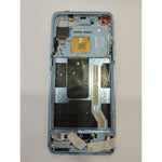 Pantalla Lcd para Oneplus 9R mas tactil negro mas marco azul calidad premium