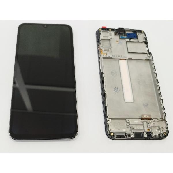 Pantalla Lcd calidad Oled más tactil negro con marco negro para Samsung Galaxy A25 5G A256 compatible