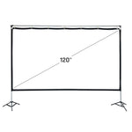 Iggual Pantalla exterior portable 120 265x149 cm