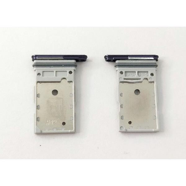 Soporte o bandeja sim azul (Dual Sim) para Samsung Galasy S24 S921 S24+ S926 calidad premium