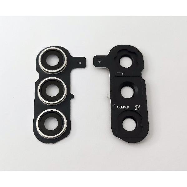 Lente de camara con marco negro para Samsung Galaxy S24 S921 calidad premium