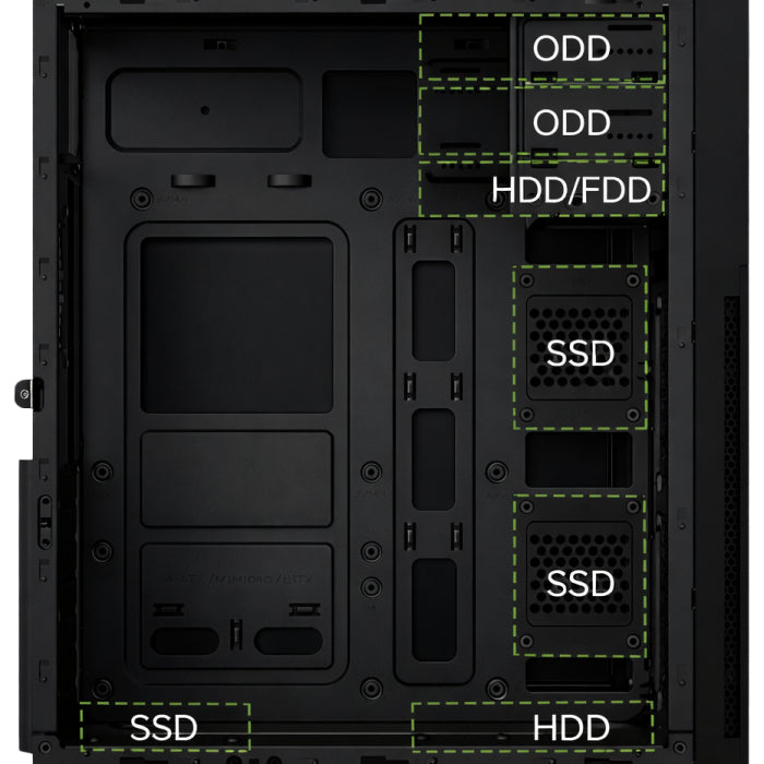 Caja ordenador Coolbox ATX a780 USB - c 3.2 gen1 fte.500w basic500