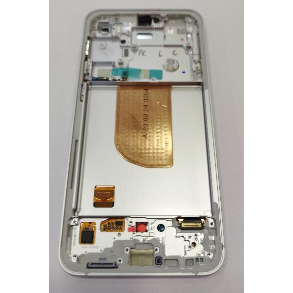 Pantalla para Samsung Galaxy S23 FE SM-S711B Blanco GH82-32854B Service Pack