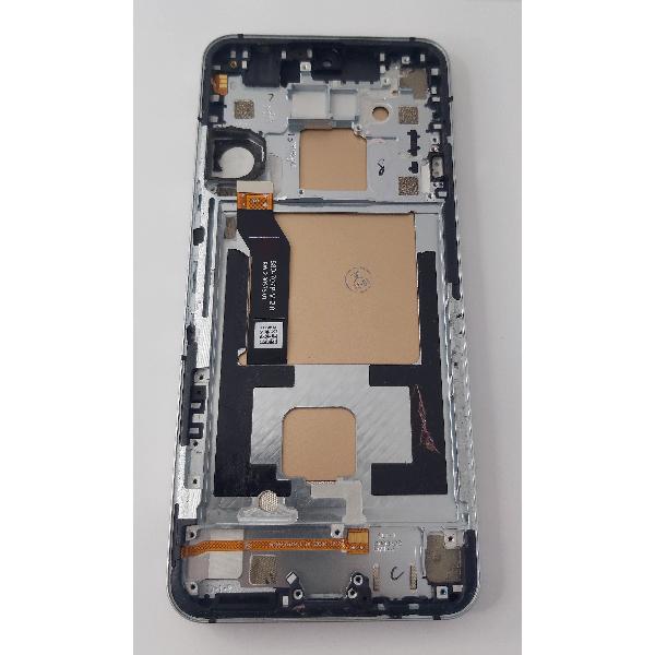 Pantalla Lcd mas tactil negro mas marco plata para ZTE Nubia Red Magic 7 Pro compatible (tiene reconocimiento facia