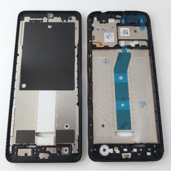 Carcasa central o marco central negro para Xiaomi Redmi A3