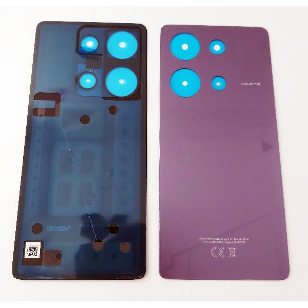 Tapa trasera o tapa bateria violeta para Xiaomi Poco M6 Pro 4G