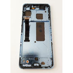 Pantalla lcd mas tactil negro con marco azul para Vivo V23 5G V2130 calidad premium