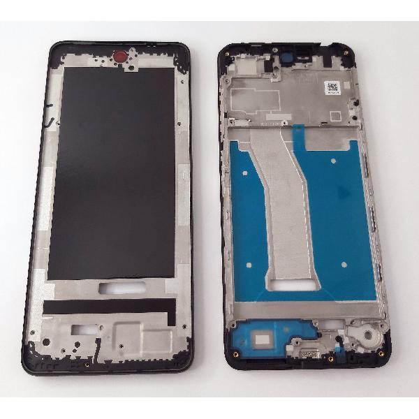 Carcasa o marco frontal negro para Motorola Moto G04