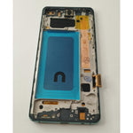 Pantalla lcd para Samsung Galaxy S10 Plus G975F mas tactil negro con marco TFT verde