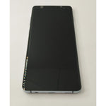 Pantalla para Samsung Galaxy S10 Plus G975f mas tactil negro con marco azul calidad premium
