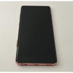 Pantalla para Samsung Galaxy S10 Plus G975f mas tactil negro con marco dorado calidad premium