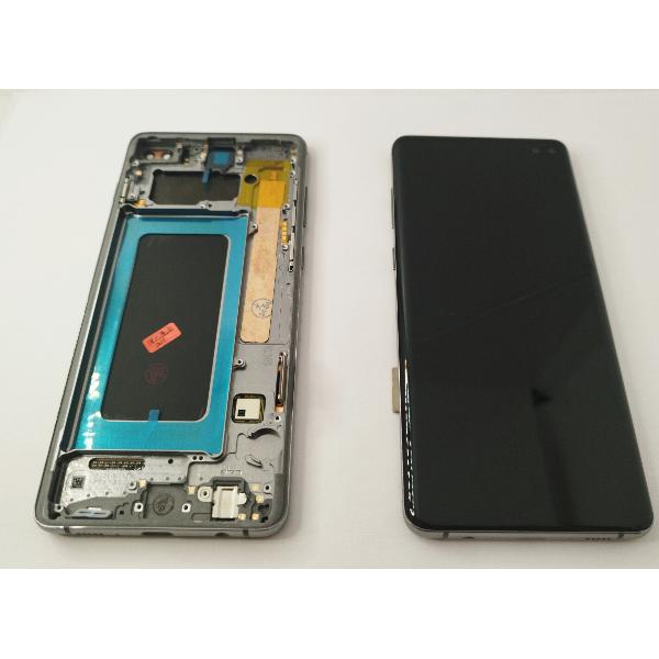Pantalla para Samsung Galaxy S10 Plus G975f mas tactil negro con marco negro calidad premium