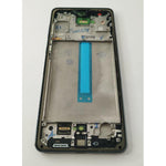 Pantalla lcd Oled para Samsung Galaxy A73 5G A736B A736B DS mas tactil negro con marco negro