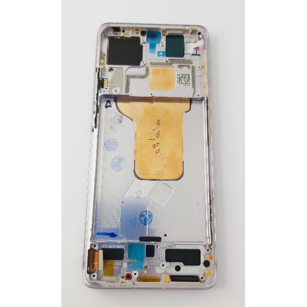Pantalla lcd para Xiaomi 12 Xiaomi 12X mas tactil negro con marco purpura compatible tft