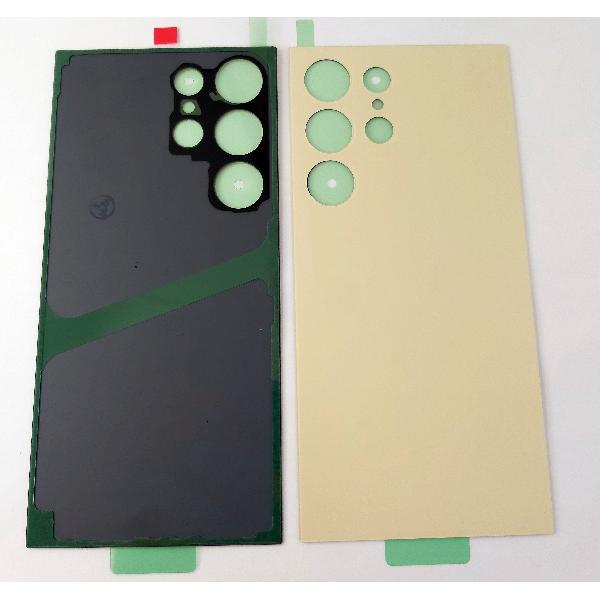 Tapa trasera o tapa bateria amarilla para Samsung Galaxy S24 Ultra S928