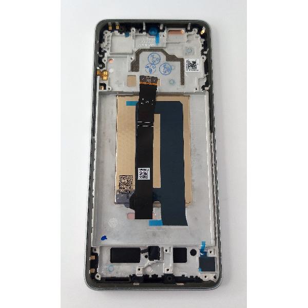 Pantalla lcd para Xiaomi Poco X6 Pro 5G mas tactil negro con marco plata calidad premium