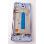 Pantalla lcd Oled para Samsung Galaxy A53 5G A536 mas tactil negro con marco azul