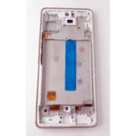 Pantalla lcd Oled para Samsung Galaxy A53 5G A536 mas tactil negro con marco plateado