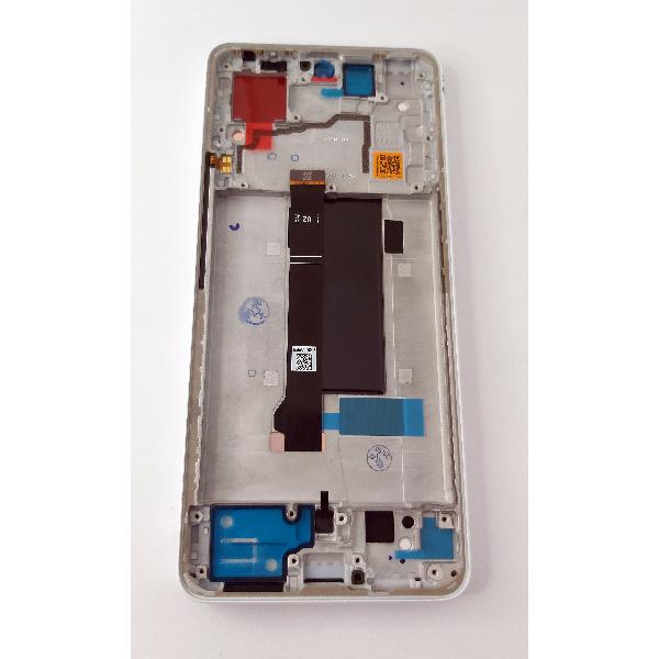 Pantalla lcd para Xiaomi Redmi Note 13 Pro 5G Xiaomi Poco X6 5G mas tactil negro con marco plata calidad