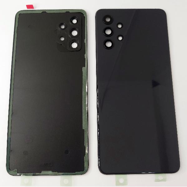 Tapa trasera o tapa bateria negra para Samsung Galaxy A32 A325 con lente de camara