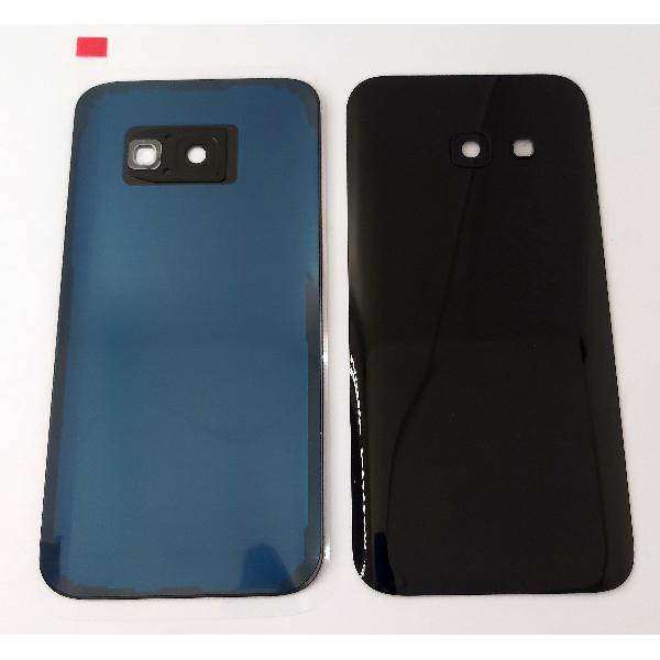Tapa trasera o tapa bateria negra para Samsung Galaxy A3 2017 A320F con lente de camara