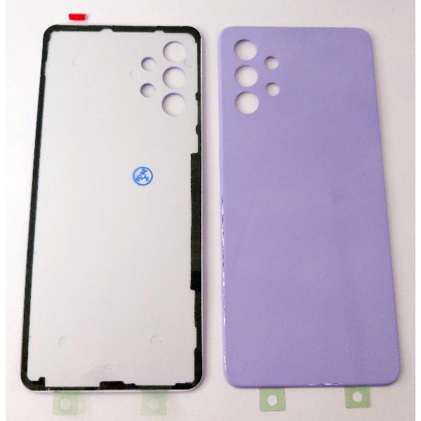 Tapa trasera o tapa bateria morada para Samsung Galaxy A32 A325