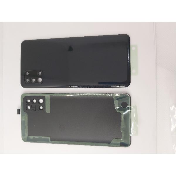 Tapa trasera o tapa bateria negra para Samsung Galaxy A31 A315F con lente de camara
