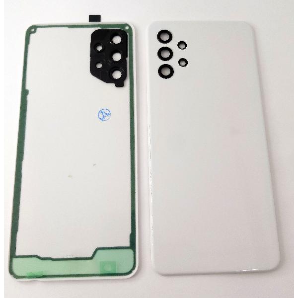 Tapa trasera o tapa bateria blanca para Samsung Galaxy A32 5G A326 con lente de camara