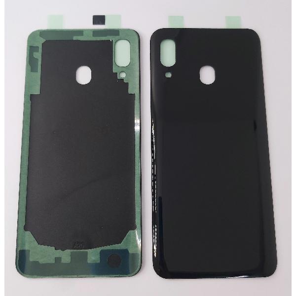Tapa trasera o tapa bateria negra para Samsung Galaxy A20 A205