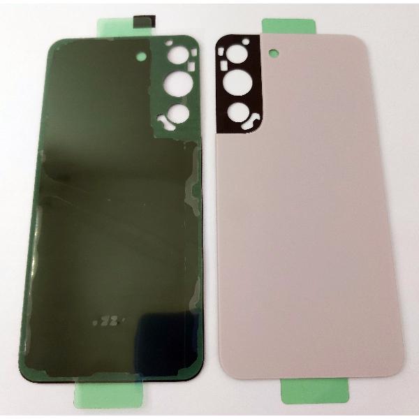 Tapa trasera o tapa bateria rosa para Samsung Galaxy S22 S901
