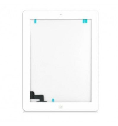 Tactil blanco para iPad 2ª Generacion 2011 A1395 Wifi A1396 GSM mas boton home mas adhesivos