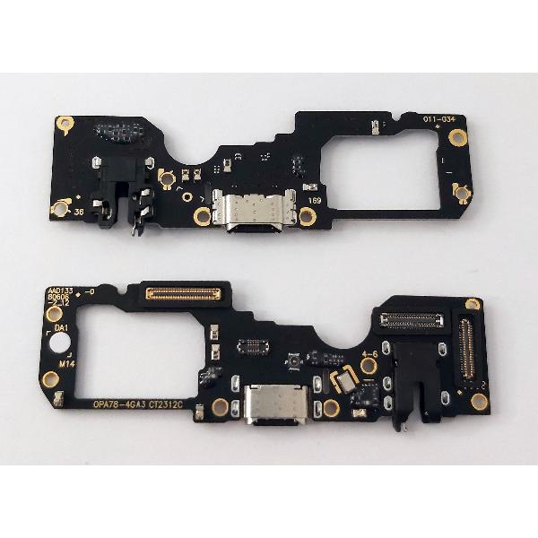 Flex puerto de carga para Oppo A78 4G CPH2565 calidad premium
