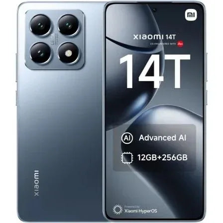 Smartphone Xiaomi 14T 12GB/ 256GB/ 6.67"/ 5G/ Azul - PixelPlaza