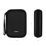 Funda para Disco Externo de 2.5" Aisens ASBG-001-BK/ Negra
