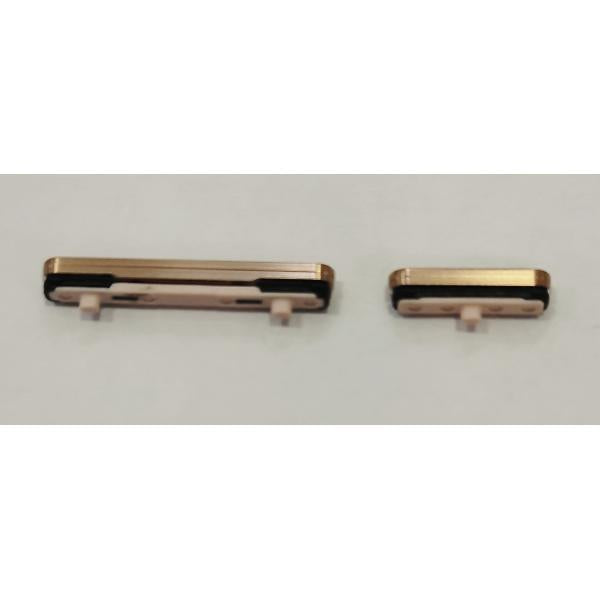 Botones laterales naranjas para Samsung Galaxy S24 S921 S24 Plus S926 calidad premium