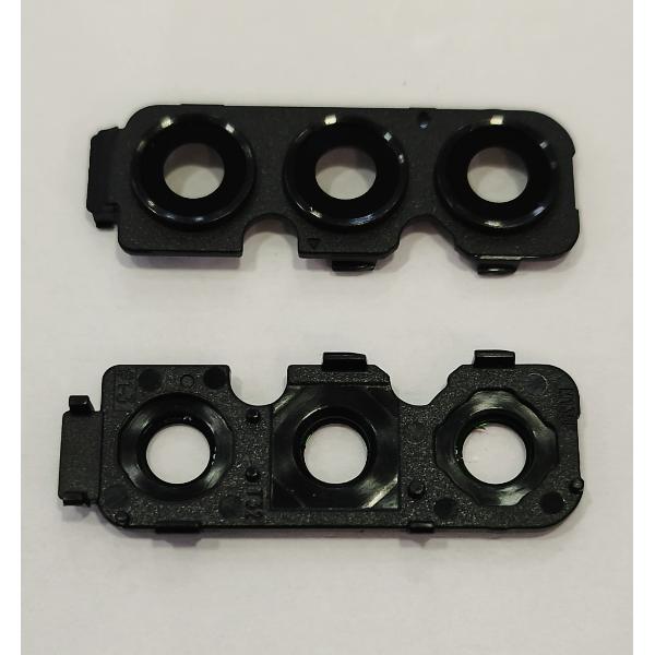 Lente de camara con marco negro para Samsung Galaxy M13 M135F calidad premium