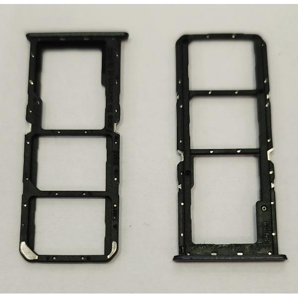 Soporte o bandeja sim negra Dual sim para Realme C33 RMX 3624 calidad premium