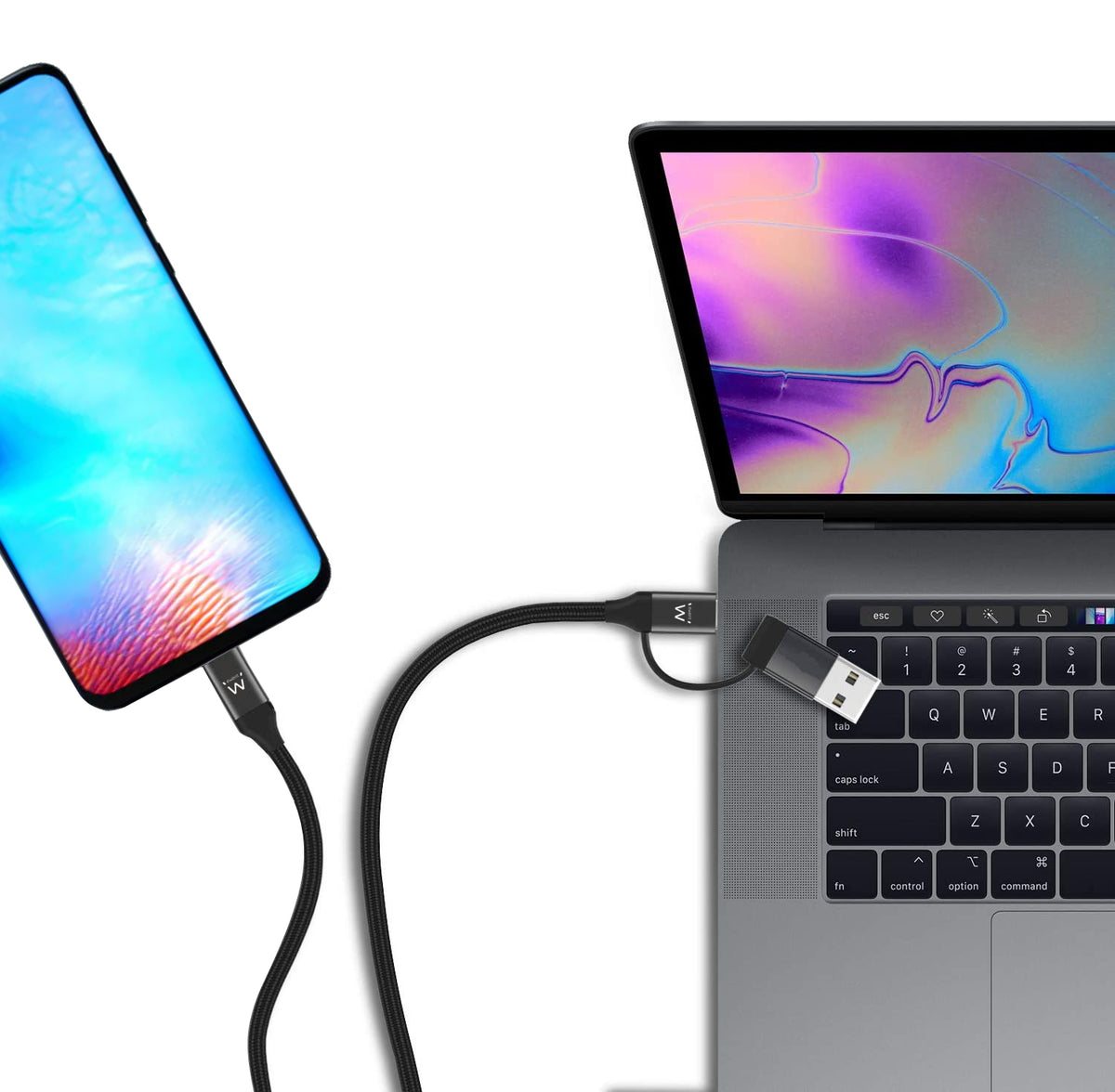 Cable usb Ewent usb tipo c