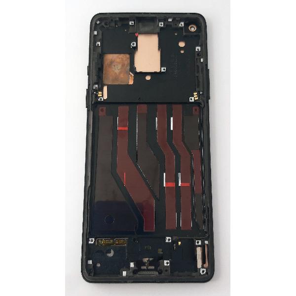Pantalla lcd Oled para Oneplus 8 mas tactil negro con marco negro