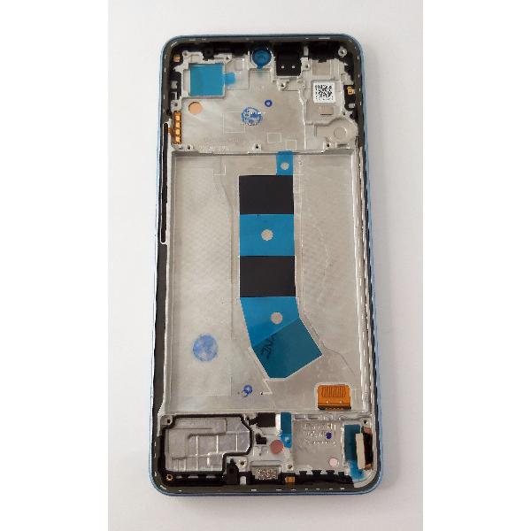 Pantalla lcd TFT para Xiaomi Redmi Note 13 4G mas tactil negro con marco azul compatible