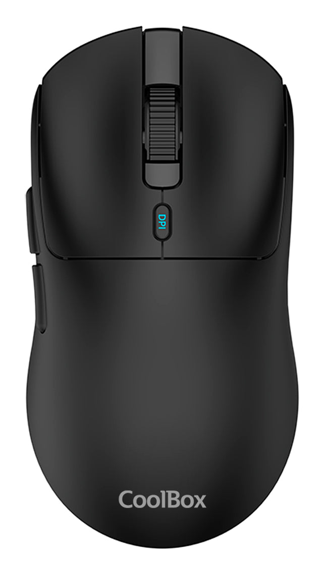 Mouse raton Coolbox w03 ultraligero negro 10000 dpi gaming inalambrico rf+bt