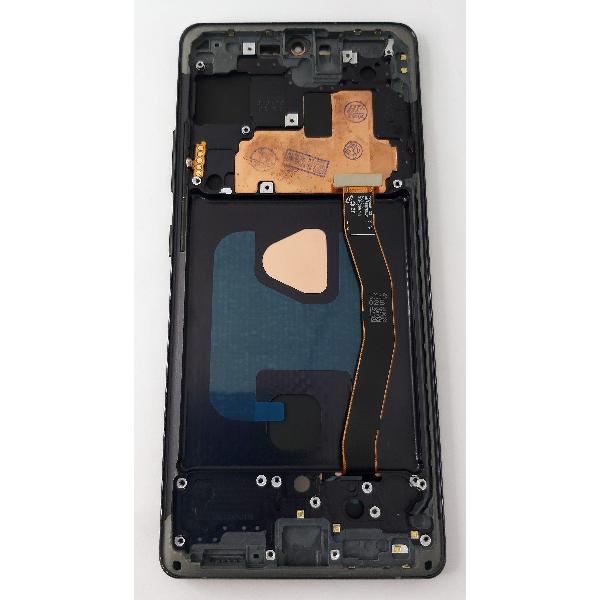 Pantalla lcd Oled para Samsung Galaxy S10 Lite SM-G770F mas tactil negro con marco negro