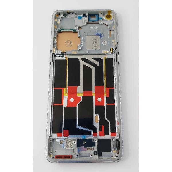 Pantalla lcd para OPPO Find X5 Pro CPH2305 mas tactil negro con marco plata compatible TFT
