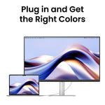 Monitor led 27 pulgadas benq ma270u ips - 4k uhd - hdmi - usb tipo c - 60hz - 5ms - vesa 100x100
