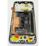 Pantalla lcd para Huawei Nova Y90 con bateria mas tactil negro con marco azul cristal 02355ARH Service Pack