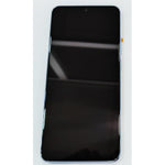 Pantalla lcd para Huawei Nova Y90 con bateria mas tactil negro con marco azul cristal 02355ARH Service Pack