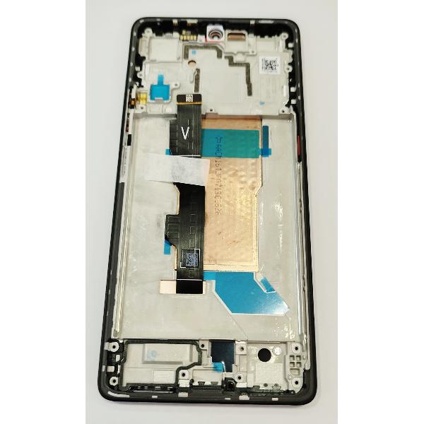 Pantalla lcd para Xiaomi Poco F5 mas tactil negro con marco negro 560001M16T00 Service Pack
