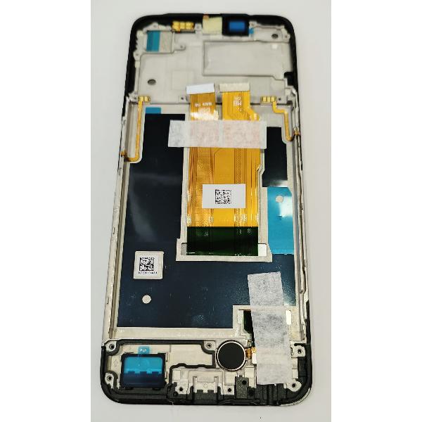 Pantalla lcd para Realme 9i 5G mas tactil negro con marco negro 4130296 Service Pack